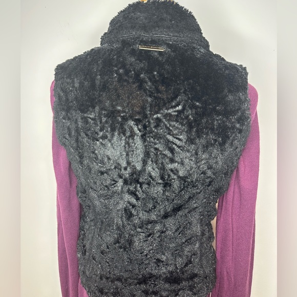 Armani Exchange Faux Fur Vest US S - Picture 5 of 8